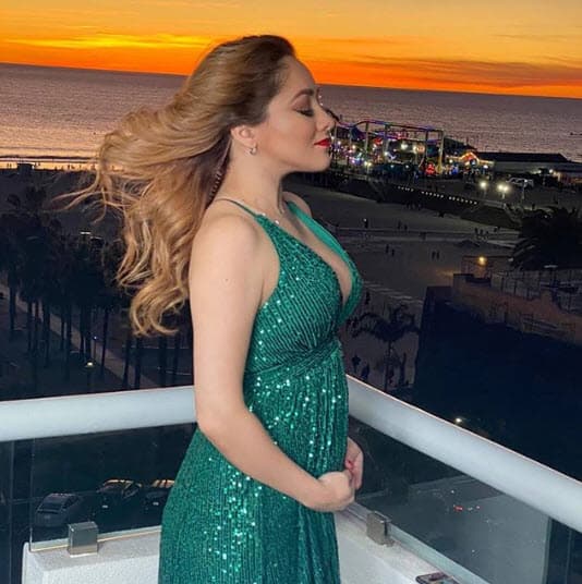 Sherlyn compartió cómo tomó su ex la noticia de que se convertirá en madre de un niño muy pronto.