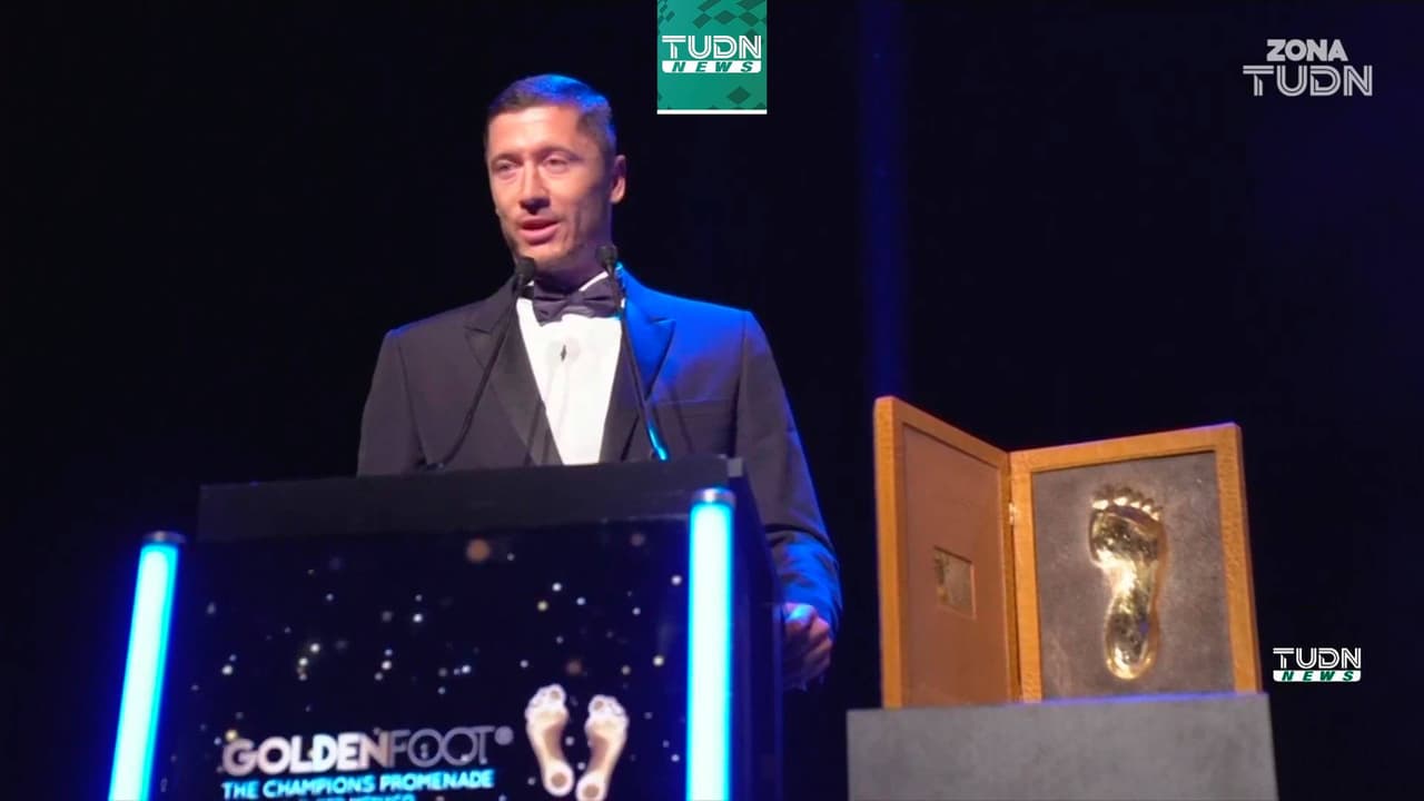 Robert Lewandowski gana el Golden Foot 2022