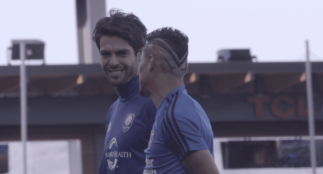 Hoy rivales, antes compañeros, siempre amigos, Kaká fue una de las razones por las que Cerén aceptó la propuesta de jugar en la MLS.