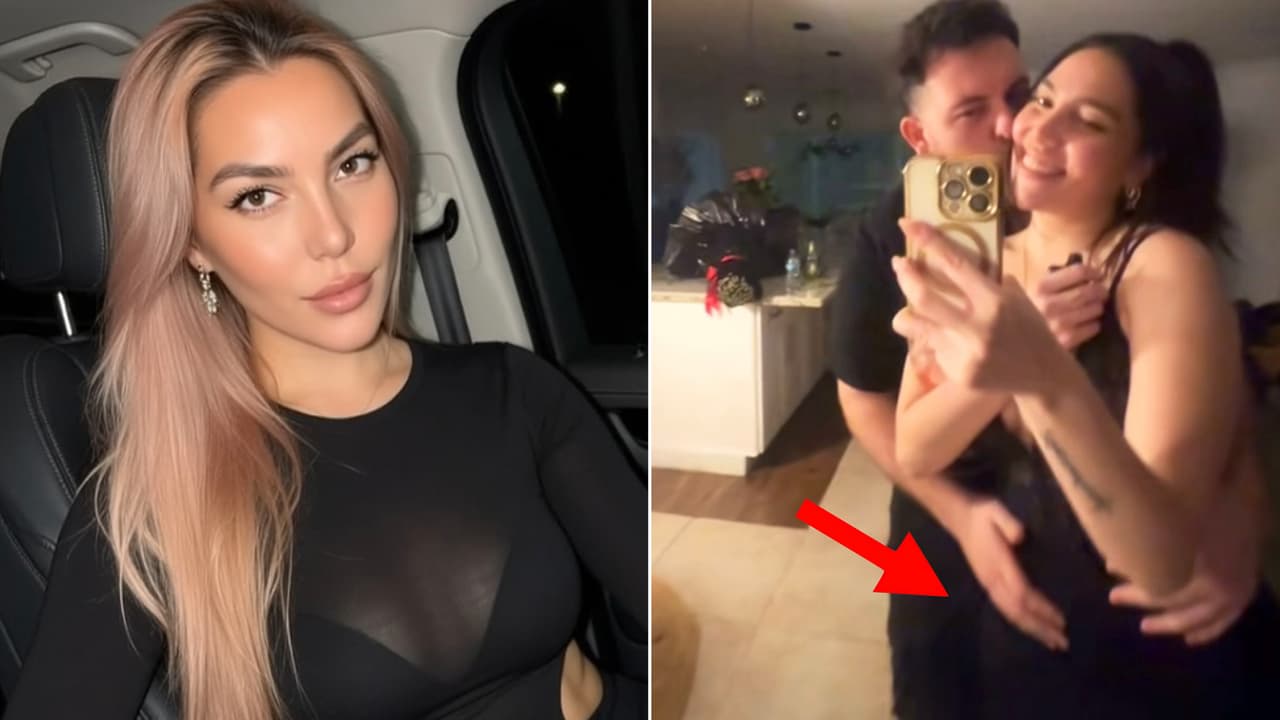 ¿Frida Sofía con novio y embarazada? Aparece cariñosa con hombre que le toca el vientre: desata rumores