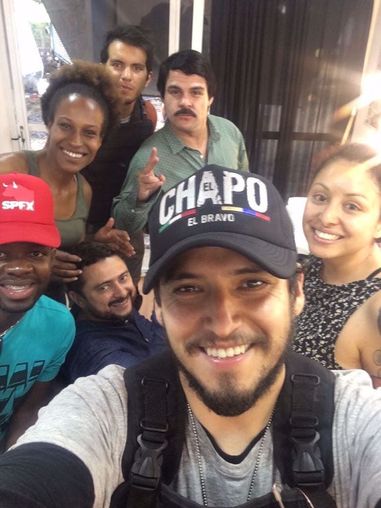 No one could resist posing for the souvenir ‘selfie’. Marco de la O always tried to steal the spotlight.