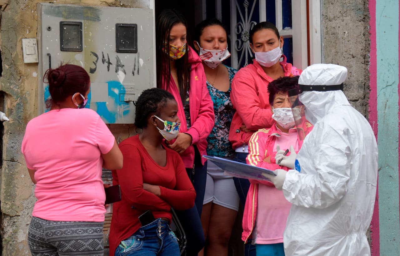 Países como Brasil, Colombia y Perú siguen presentando un aumento de contagios de covid-19.