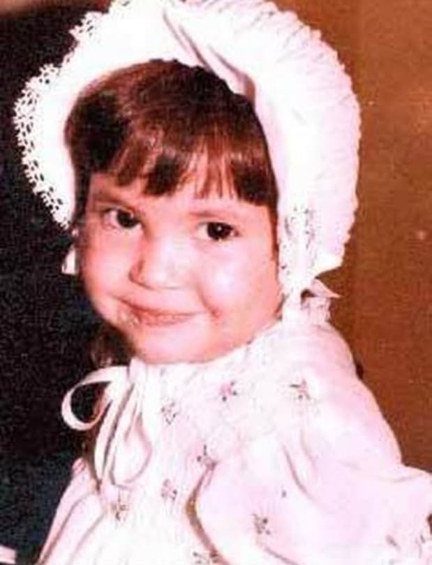 Desde niña era tan risueña que cada que veía una cámara le daba su mejor pose. 'Shaki' sí que era un encanto.