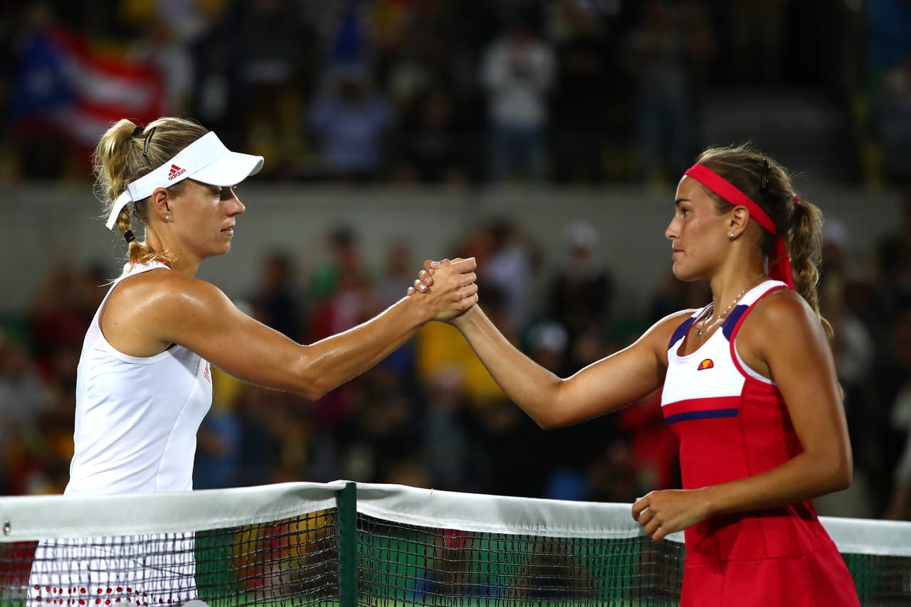 A sus 22 años hizo su debut olímpico y ganó la primera medalla de oro para la Isla. Lo logró tras un luchado partido contra la alemana Angelique Kerber, segunda en el escalafón mundial.