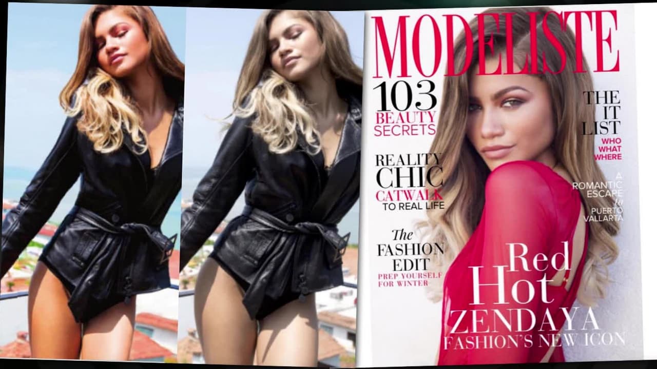Zendaya estalla contra revista por retocar sus fotos