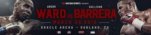 Andre Ward regresa contra Sullivan Barrera