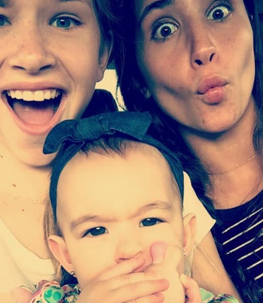 ¡Muy unidas! No cabe duda que son bellas las tres princesas de Alan Tacher. (Febrero 22, 2016)