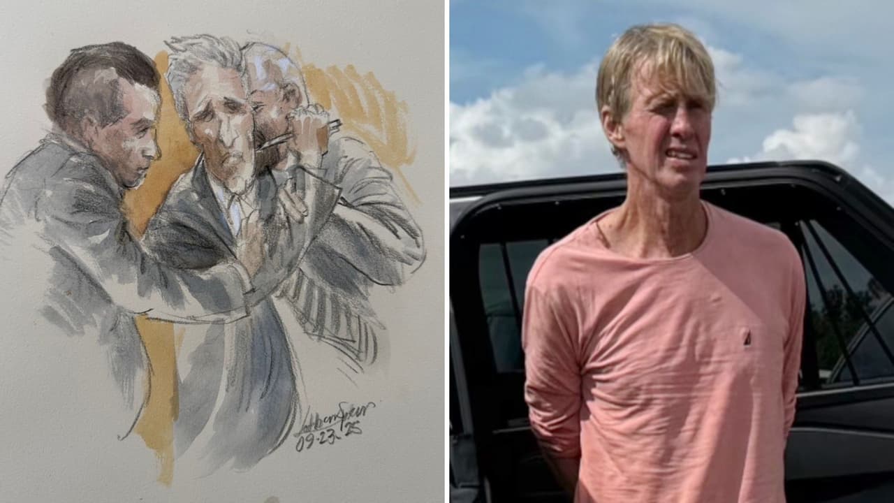 Ryan Routh se hiere en tribunal tras ser hallado culpable de atentado contra Trump