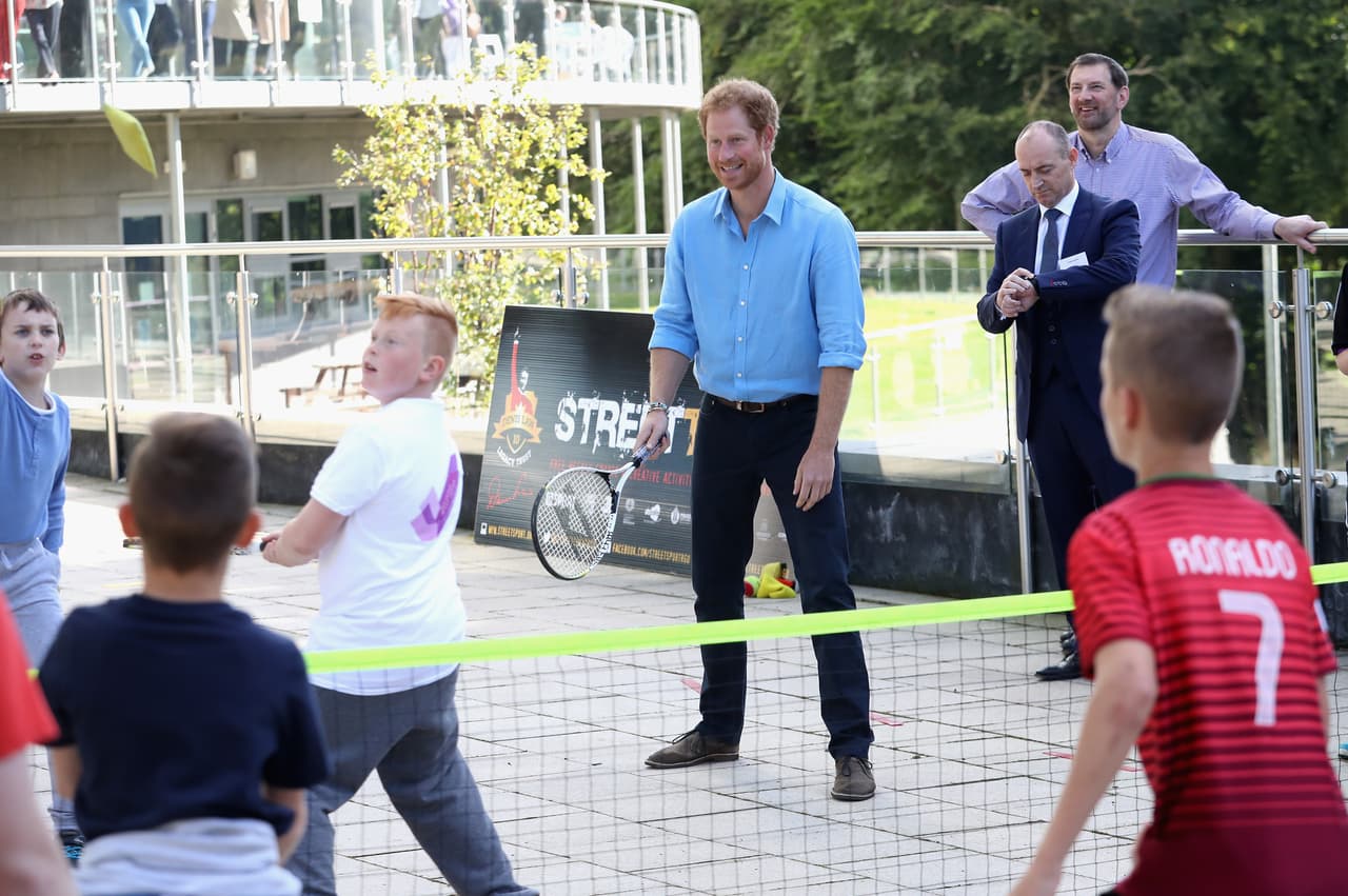 La pasó de maravilla junto a los peques.