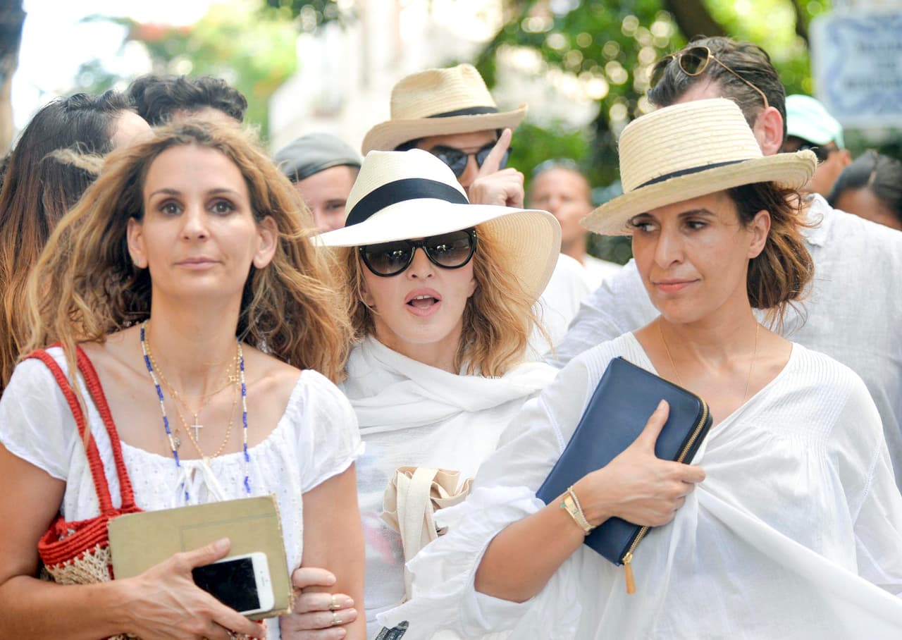 Hay reportes de que Rocco también estuvo con su mamá y hasta bailó con ella.