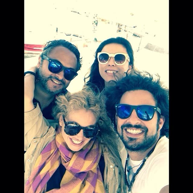 A Paulina Rubio y su novio Gerardo Bazúa también los tomó por sorpresa la cigüeña, aunque desde abril de este año ya se veía venir.