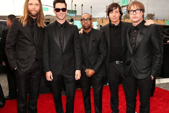 En el puesto número 2 están los chicos de Maroon 5.