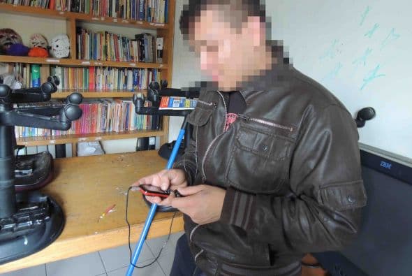 Dio un rotundo no pero entonces ahora lo perseguían a él. Acosado por la violencia de la pandilla fue que decidió salir de El Salvador. Foto: LSantacruz.