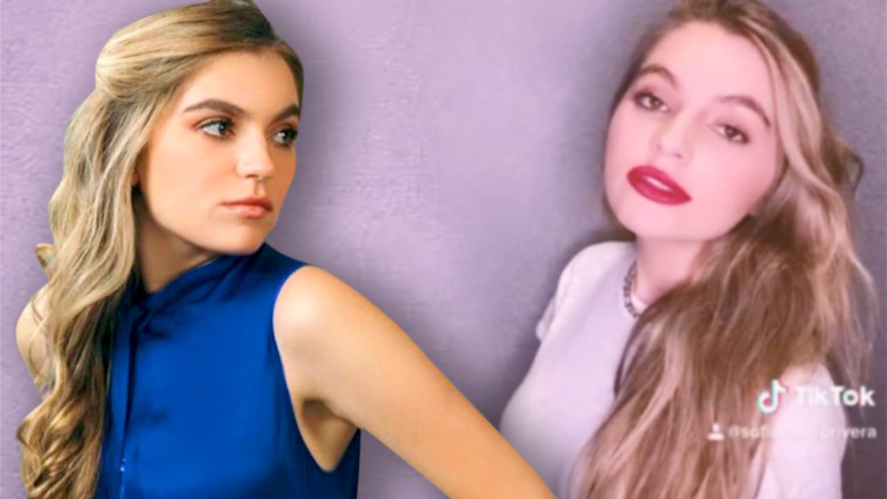 Sofía Castro recrea escena de Angélica Rivera y queda en evidencia que es idéntica a su madre