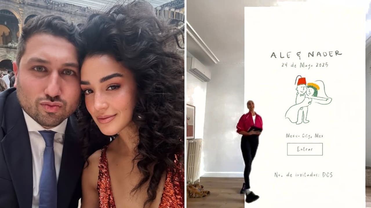 Alejandra Capetillo presume la original invitación para su boda: Mezcla la cultura mexicana y libanesa