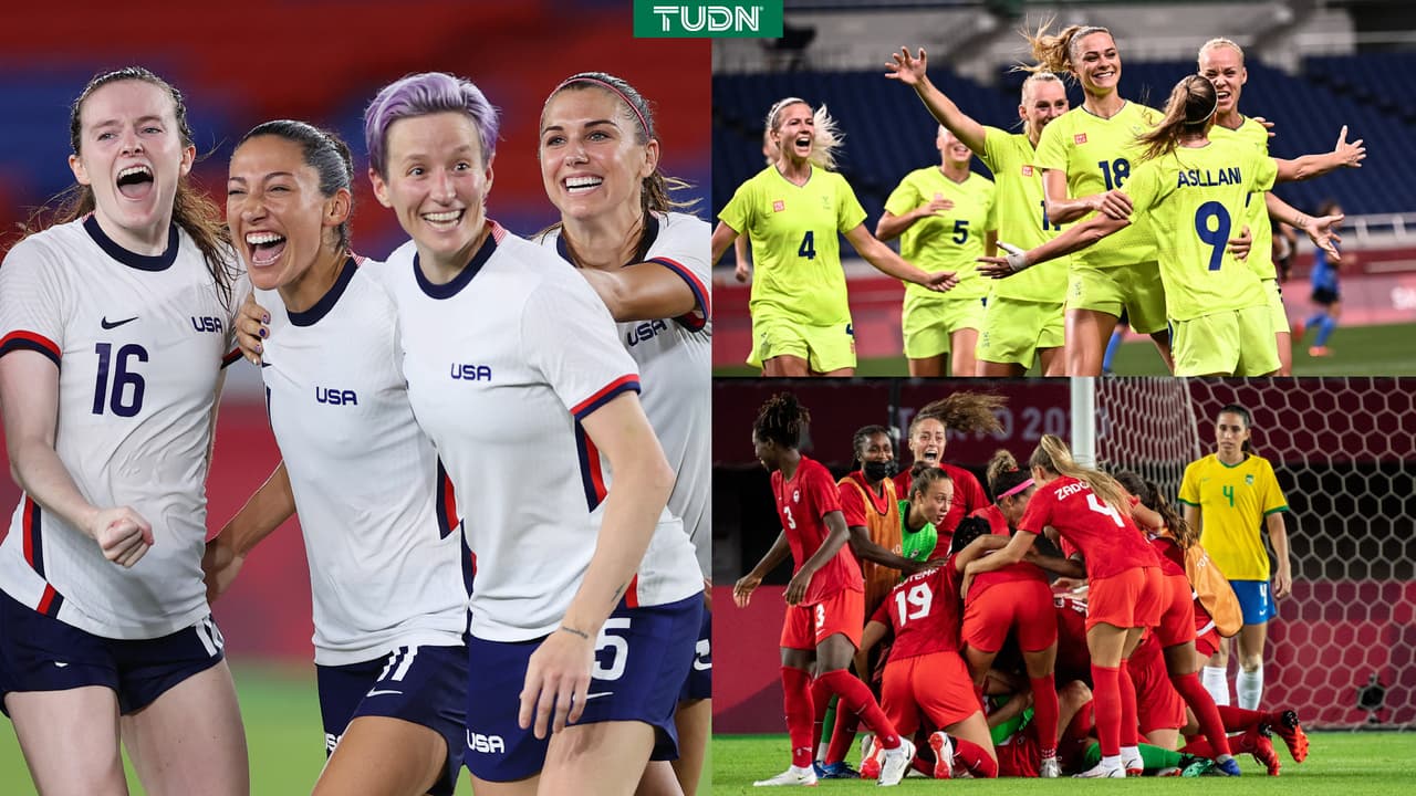 ¡Listas las Semifinales del futbol femenil de Tokyo 2020!