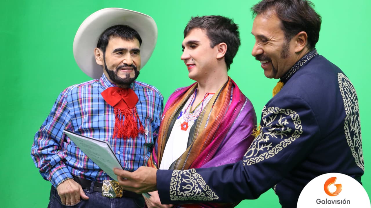 Detrás de cámaras con Edgar Vivar en 'Los Cousins'