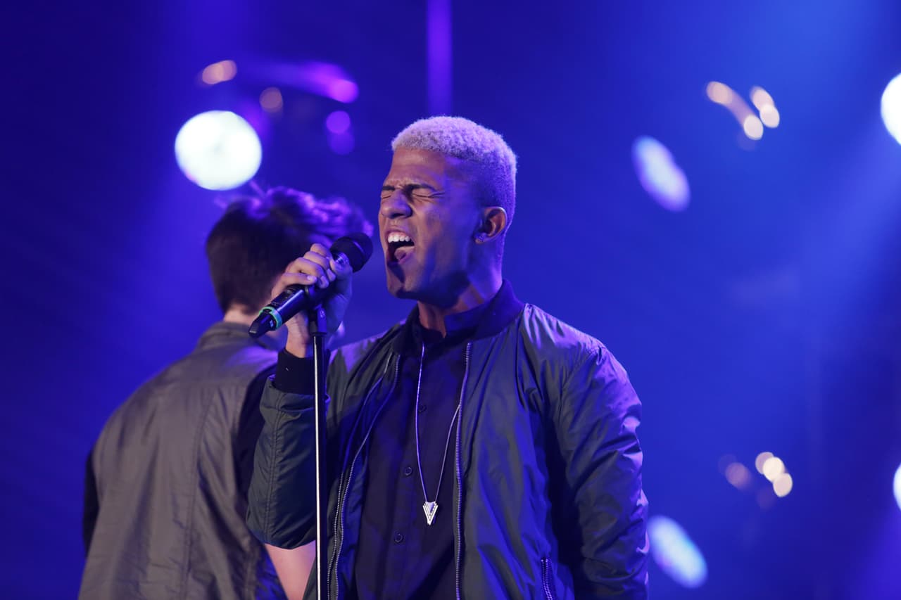 Matthews dejó a los jueces boquiabiertos con su interpretación de 'Take me to church'. Además, Ricky alabó su 'look' diferente.