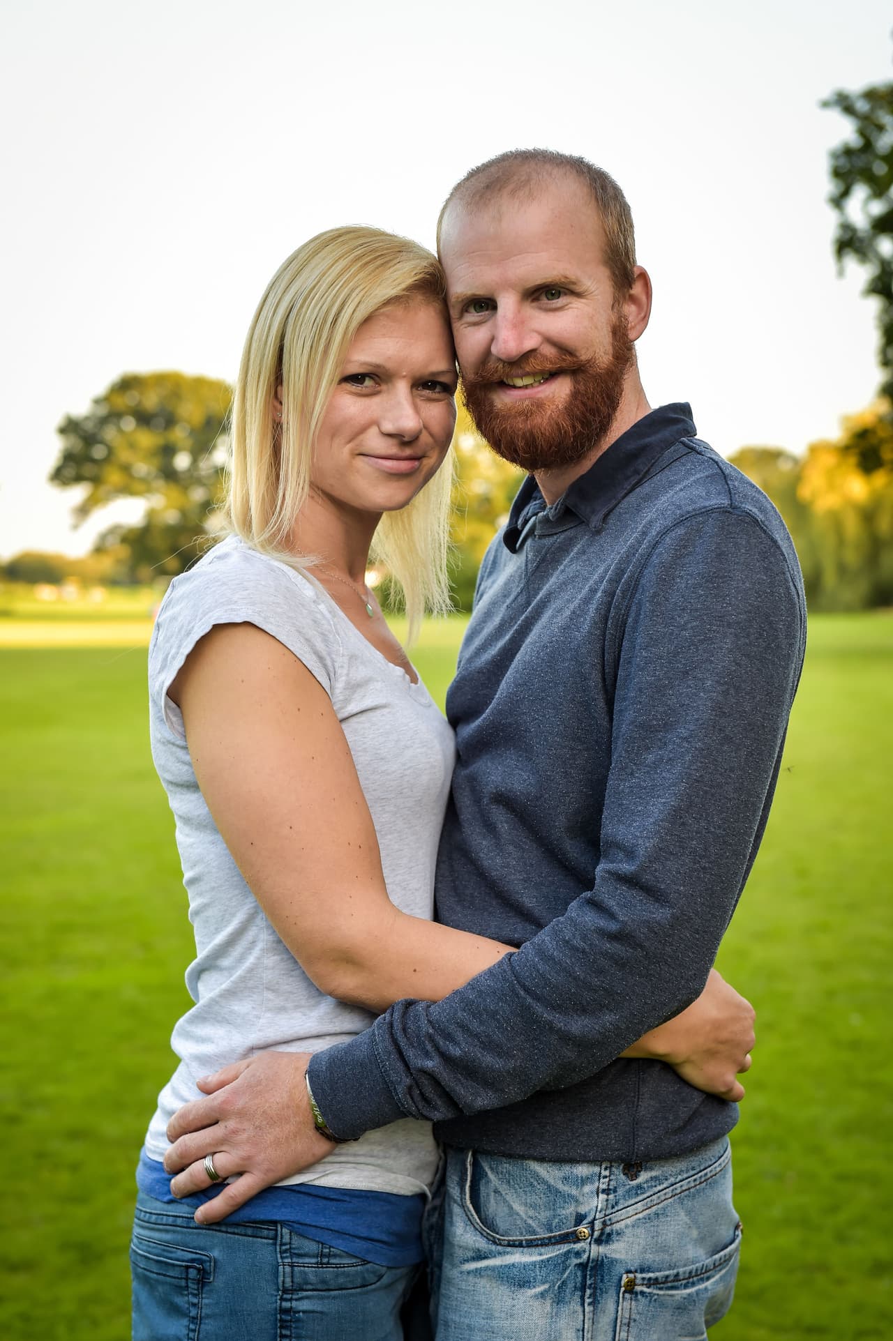 Ben, su novio, hizo lo imposible para que Louise reaprendiera a caminar.