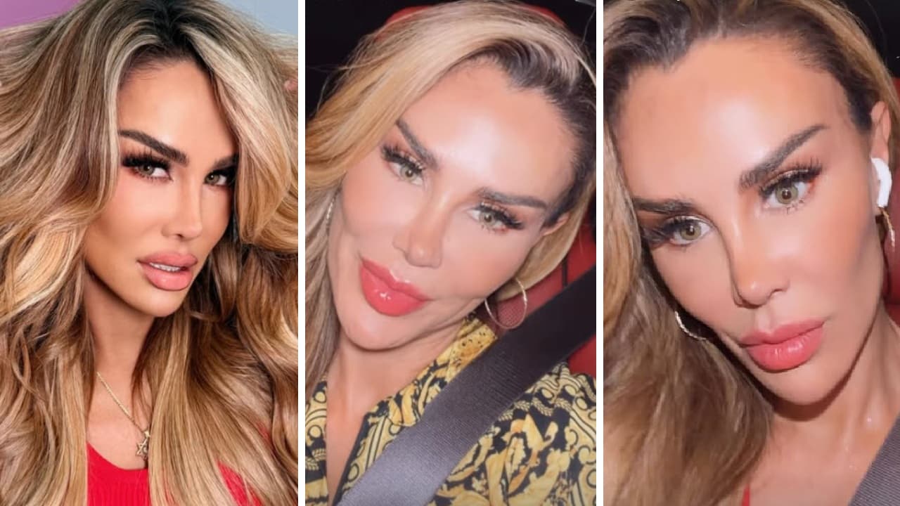 Así luce Ninel Conde con su nuevo color de ojos.