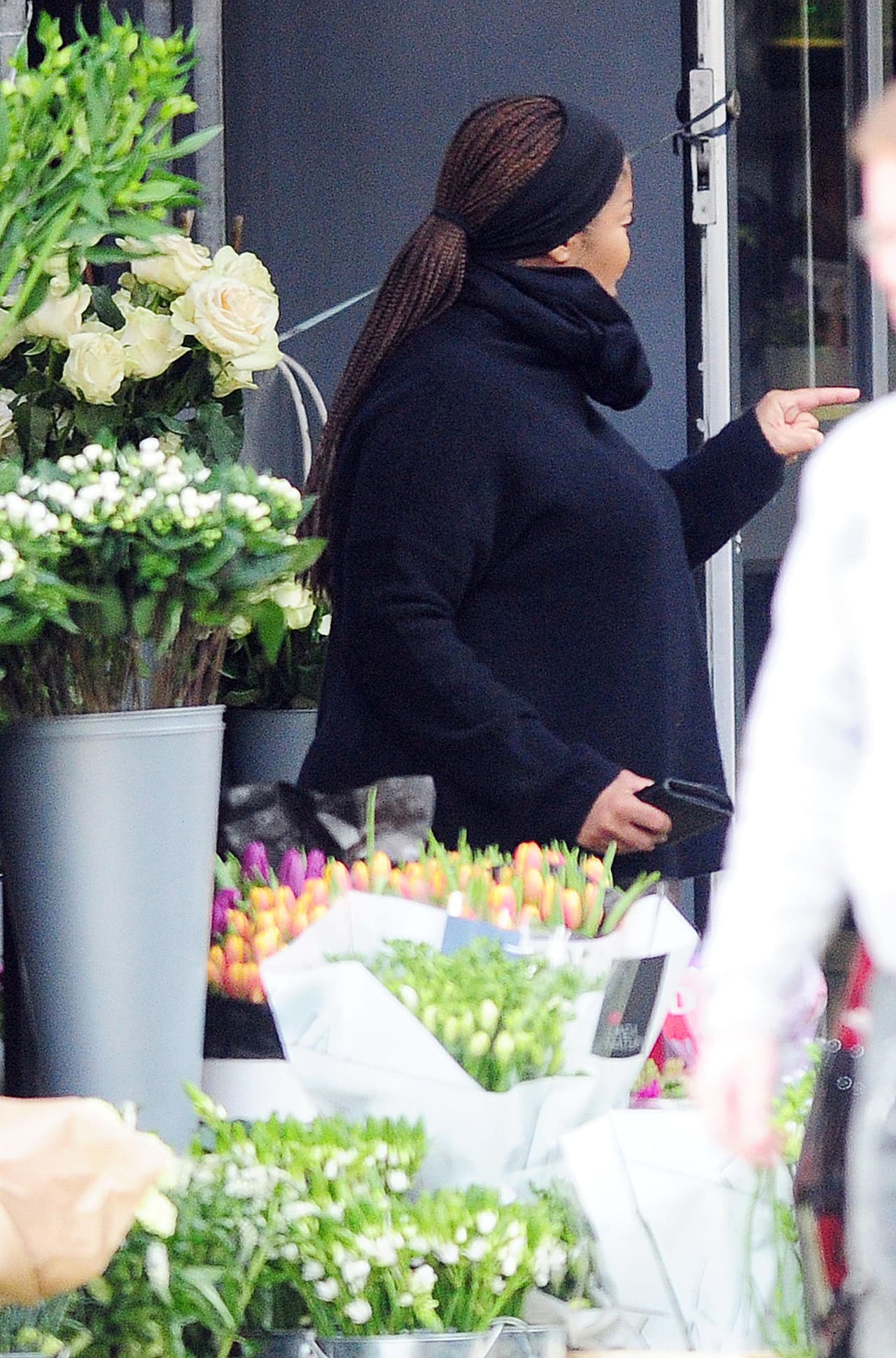 En esta ocasión no estaba acompañada de su esposo Wissam Al Mana.