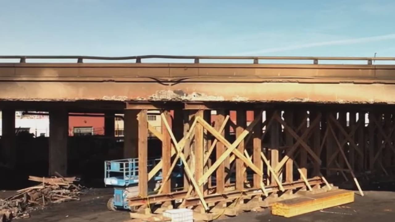 Anuncian una reapertura parcial de cinco líneas de la autopista 10