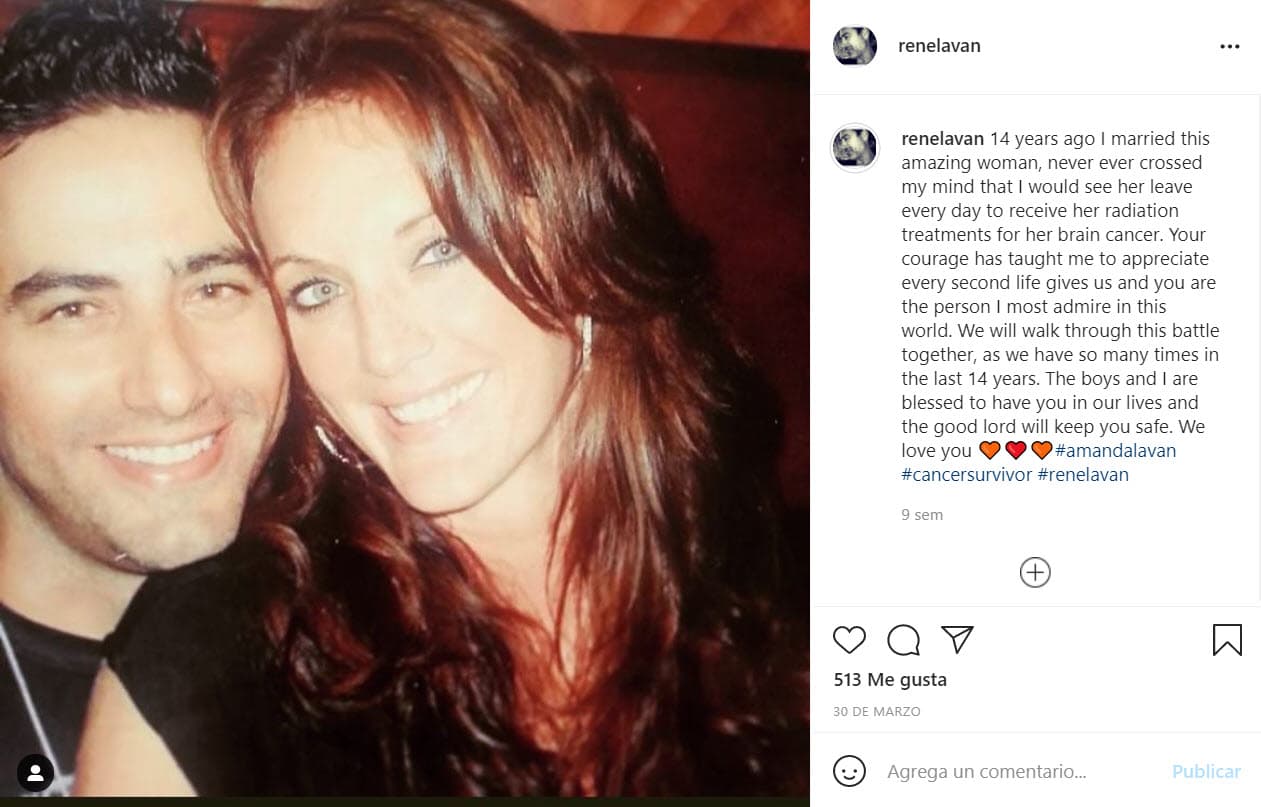 En febrero la pareja sufrió un fuerte golpe cuando a 
<b>Amanda le detectaron un tumor cerebral</b>.
<br>