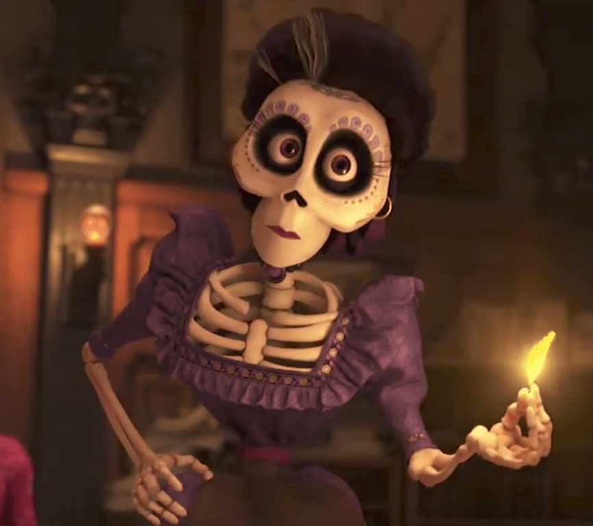 Uno de sus papeles más importantes fue ser mamá Imelda en 'Coco' en 2017.