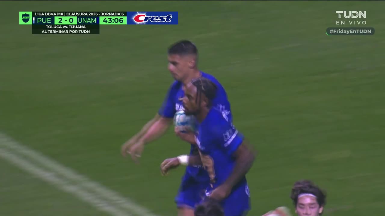 ¡Minutos de locura! Guillermo Martinez ahoga el festejo del Puebla y clava un golazo