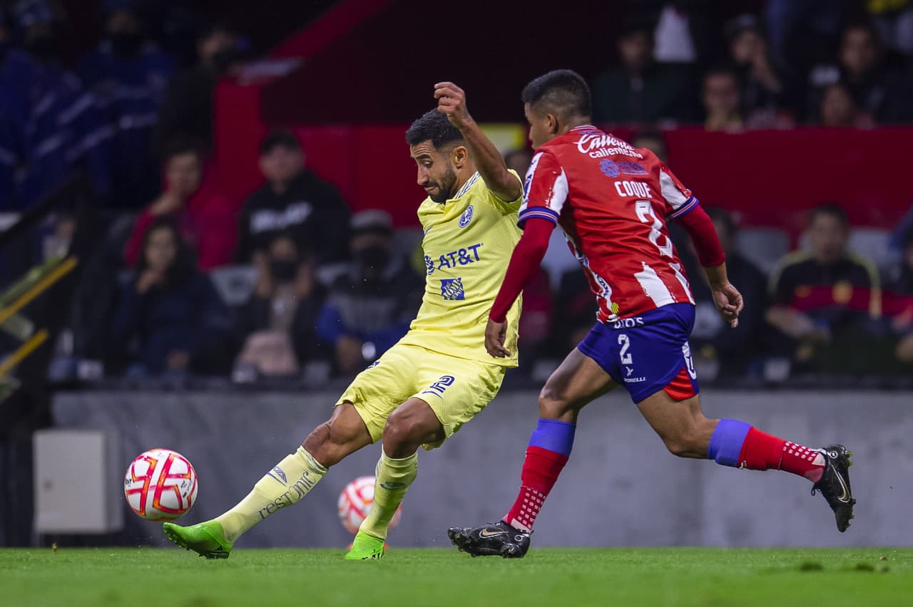 América goleó 3-0 al Atlético de San Luis con goles del ‘Cabecita’ Rodríguez, Diego Valdés y Henry Martín en la Jornada 13 del Apertura 2022.