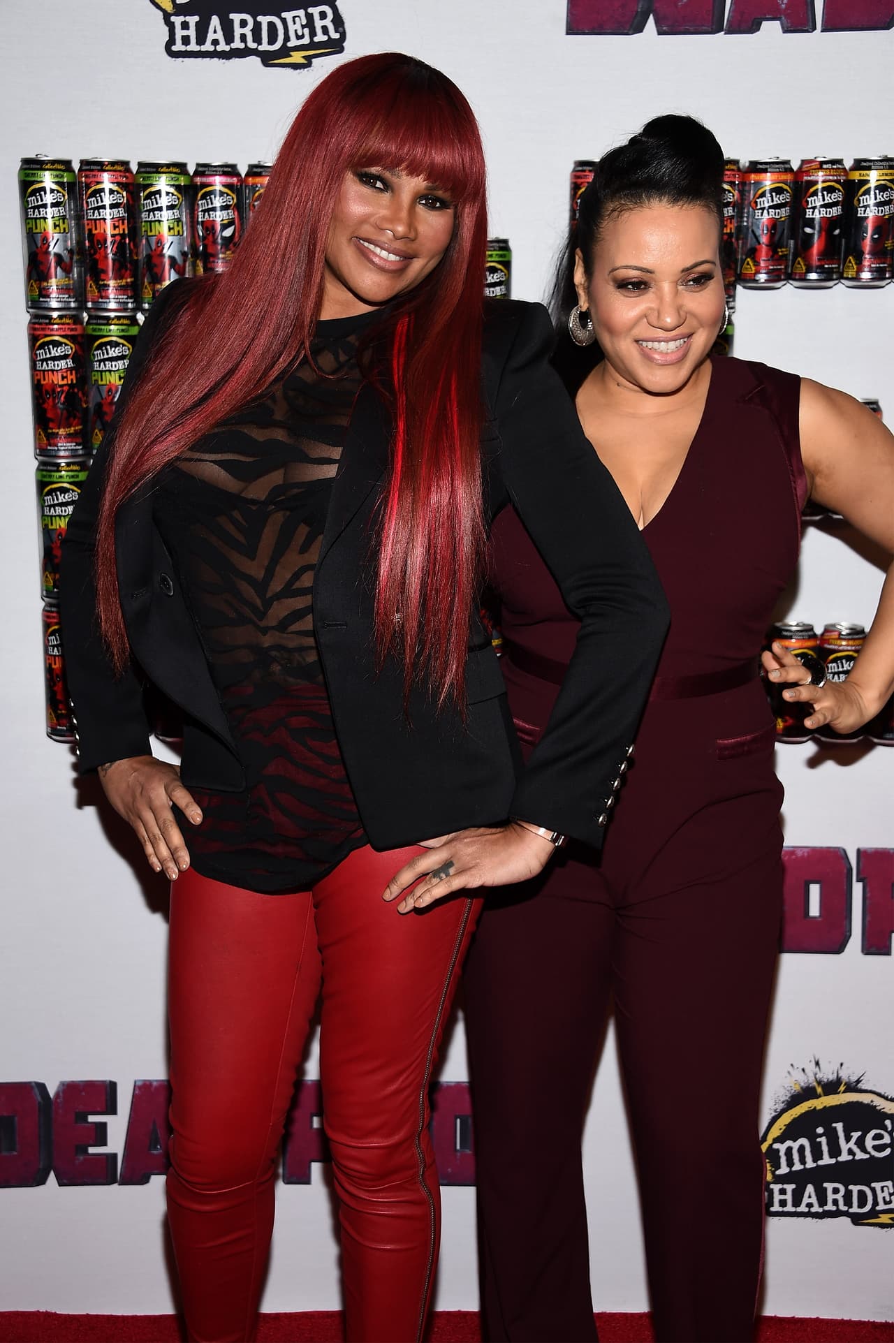 Las chicas del grupo Salt N Pepa también fueron al estreno