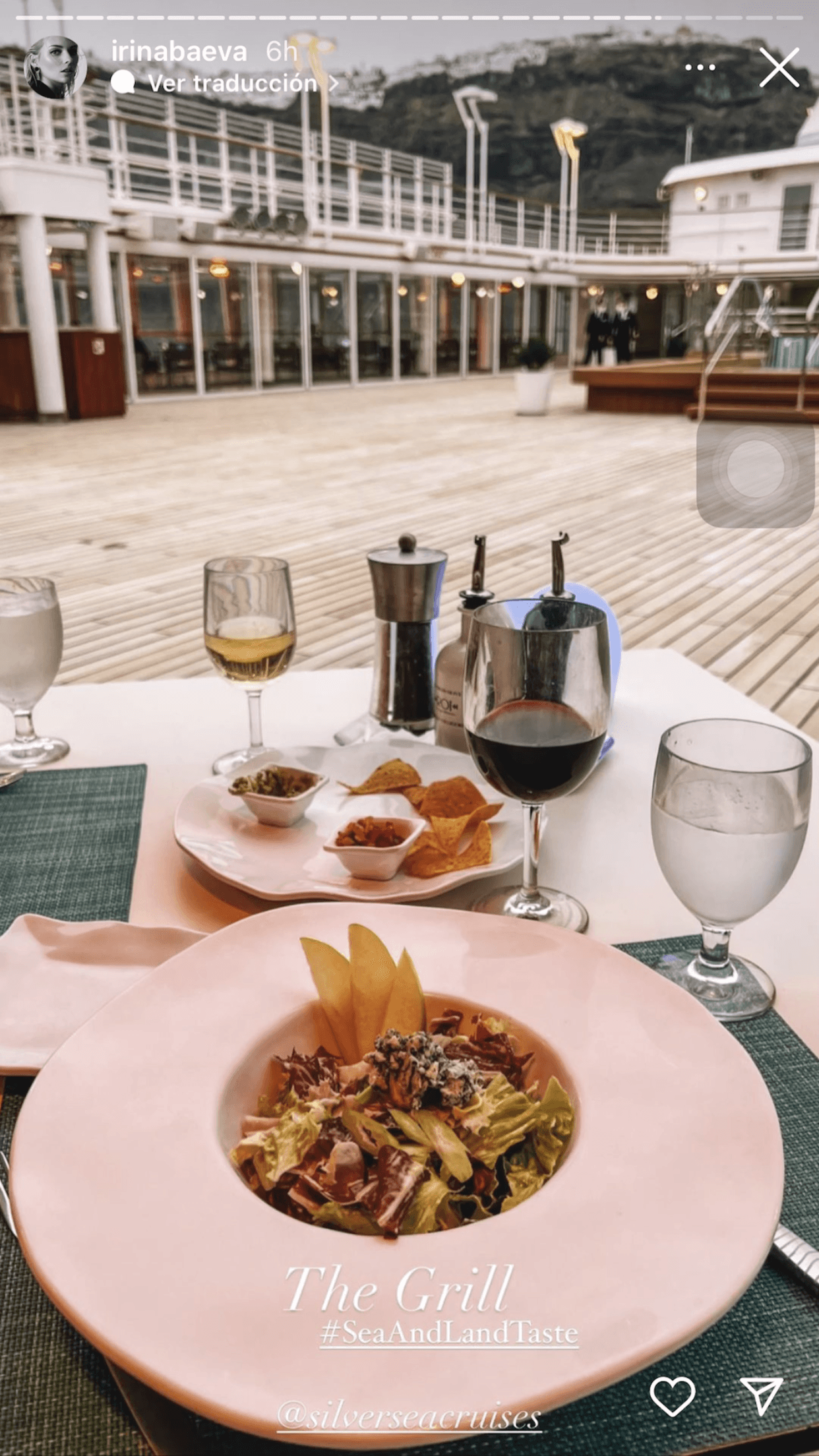 También dentro del crucero degustaron exquisitos manjares. 
<br>