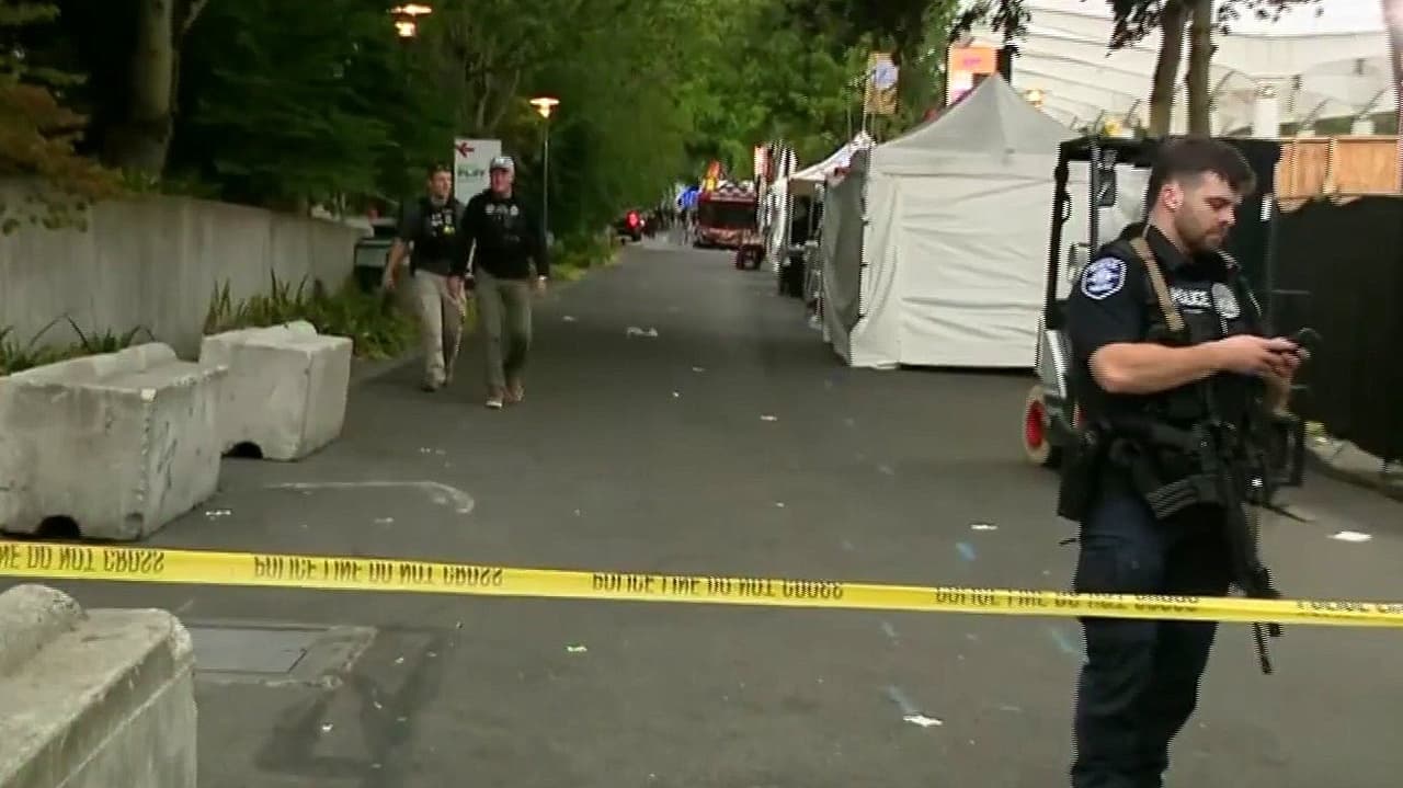 Conferencia completa de la policía sobre el tiroteo en el festival gastronómico Bite of Seattle hoy 27 de julio