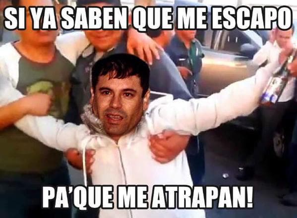 La fuga de Joaquín Guzmán Loera, alias El Chapo, del penal del Altiplano la noche del sábado ya ha generado la reacción pícara de algunos twitteros. ¡Mira los más curiosos!
