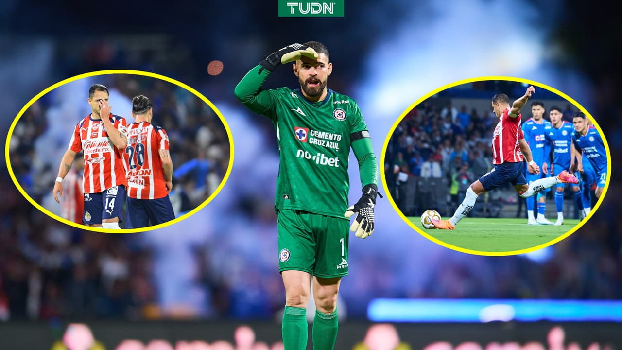 Andrés Gudiño reacciona al penal fallado por 'Chicharito' Hernández 