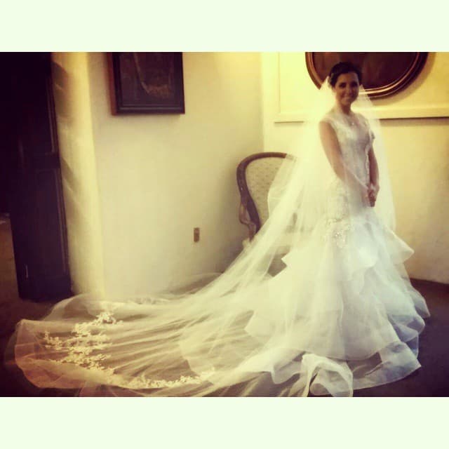 Recuerdas a la tierna niña que participó en el “Diario de Daniela” pues años más tarde logró su sueño y se convirtió en la princesa del cuento con este hermoso vestido.