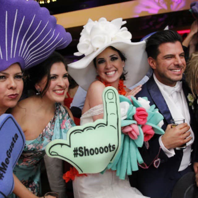 La pareja se comprometió el año pasado y este 2015 se convirtieron en esposos.