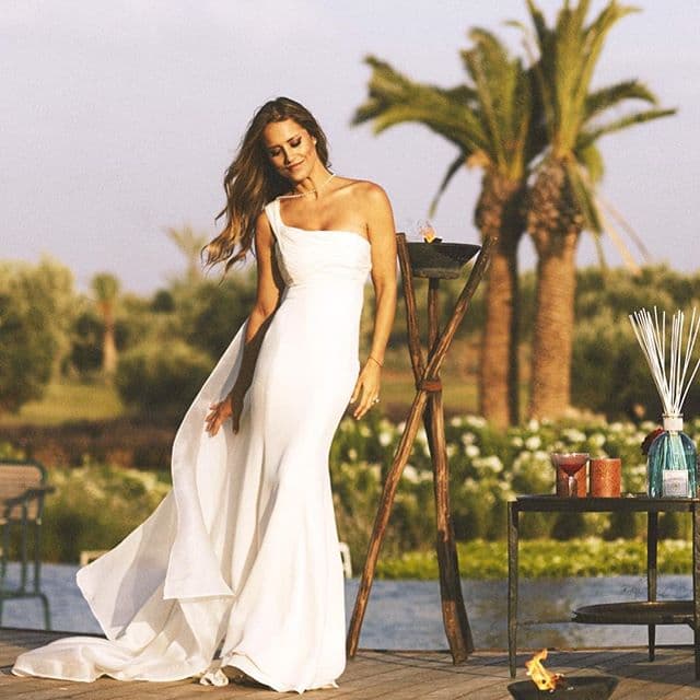 Lola Ponce se casó con Aarón Díaz en una ceremonia espiritual, en Marruecos.