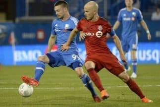 Michael Bradley se ve obligado a jugar en una posición más ofensiva en Toronto FC