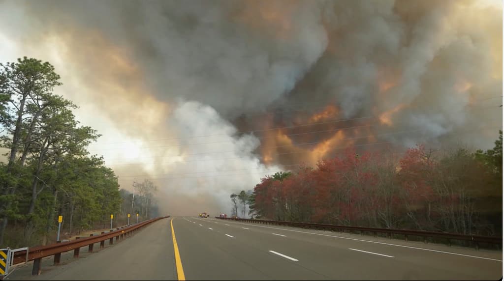Servicios de emergencia mantienen presencia en zonas evacuadas para garantizar la seguridad.