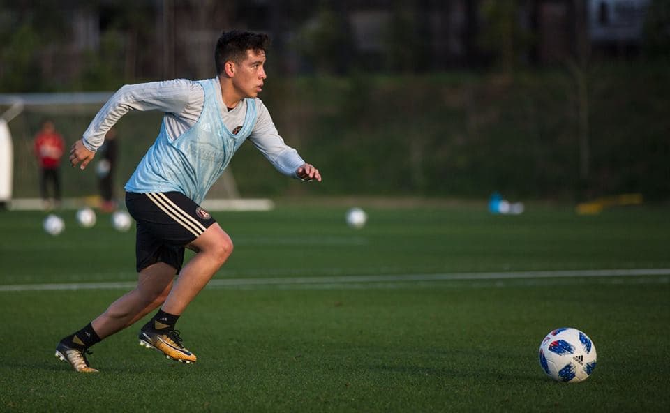 Sin prisa por ser titular en Atlanta, Ezequiel Barco disfruta de sus primeros pasos en MLS