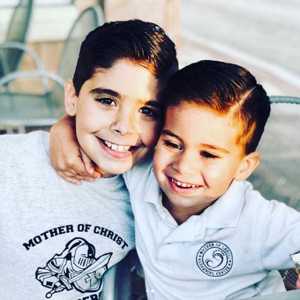 El actor cubano los tiene muy consentidos y cuando no está trabajando les dedica el mayor tiempo posible.