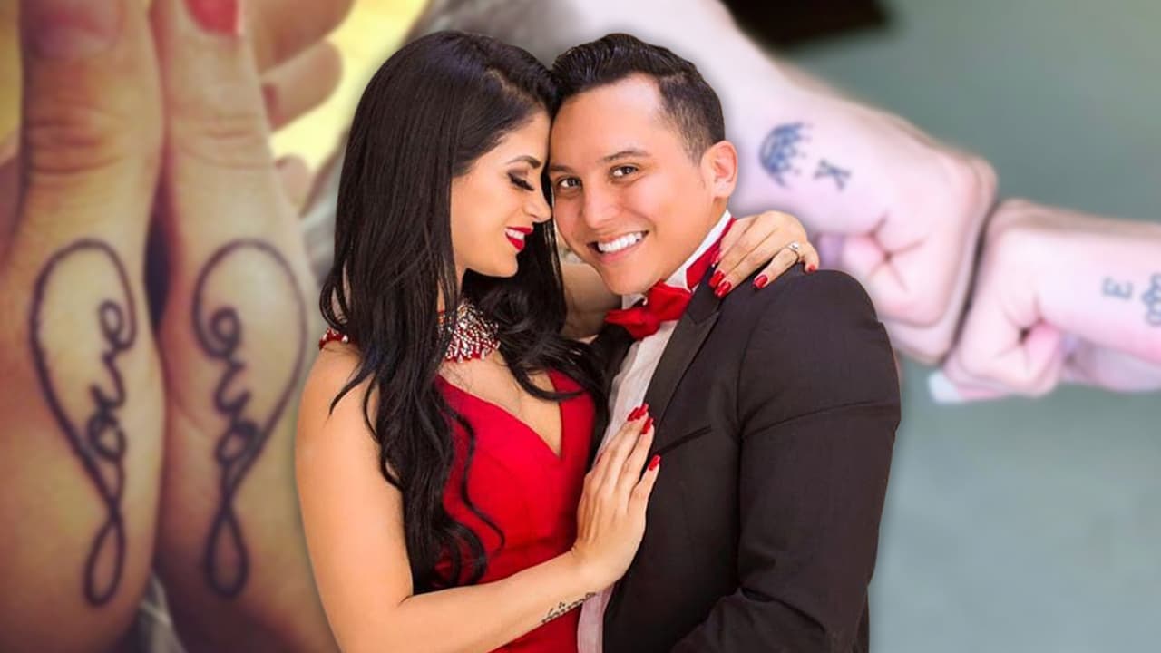 Tras borrar tatuaje de Alma Cero, Edwin Luna ahora se hace tatuajes con su nueva esposa