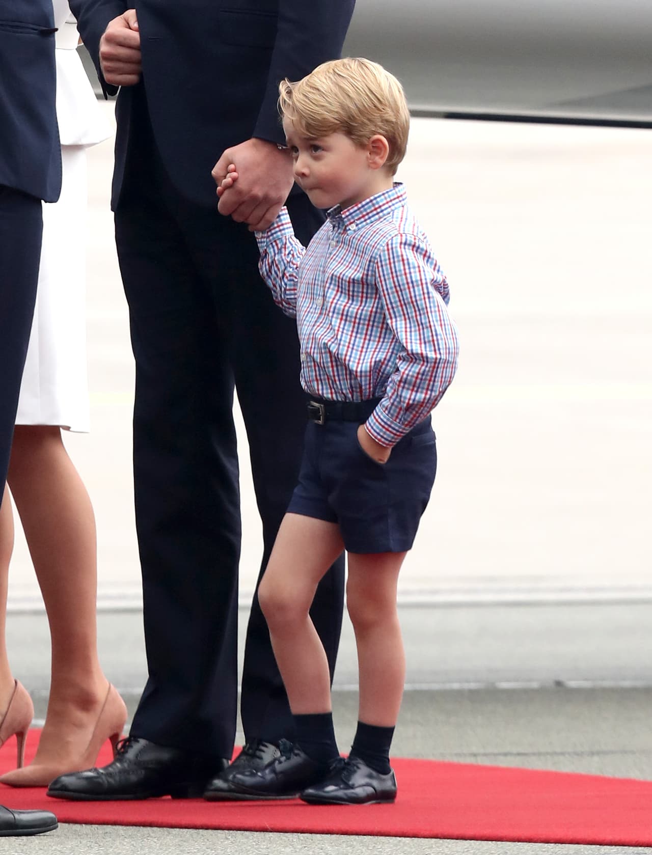 George quien pronto tendrá cuatro años, empezará en septiembre en la escuela Thomas's School de Londres.