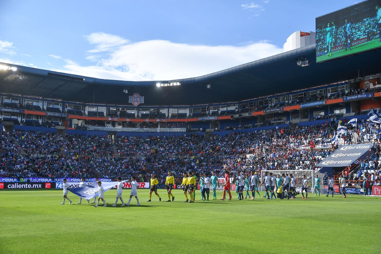 during the game Pachuca vs Cruz Azul, corresponding to day 12 of the Torneo Apertura 2019 of the Liga BBVA MX, at Hidalgo Stadium, on September 28, 2019. <br><br> durante el partido Pachuca vs Cruz Azul, correspondiente a la jornada 12 del Torneo Apertura 2019 de la Liga BBVA MX, en el Estadio Hidalgo, el 28 de Septiembre de 2019.