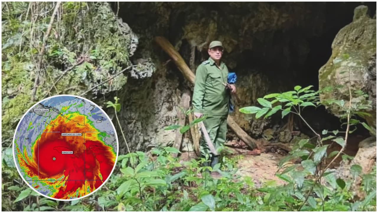 Gobierno de Cuba acondiciona cuevas como albergues ante el inminente impacto del huracán Melissa