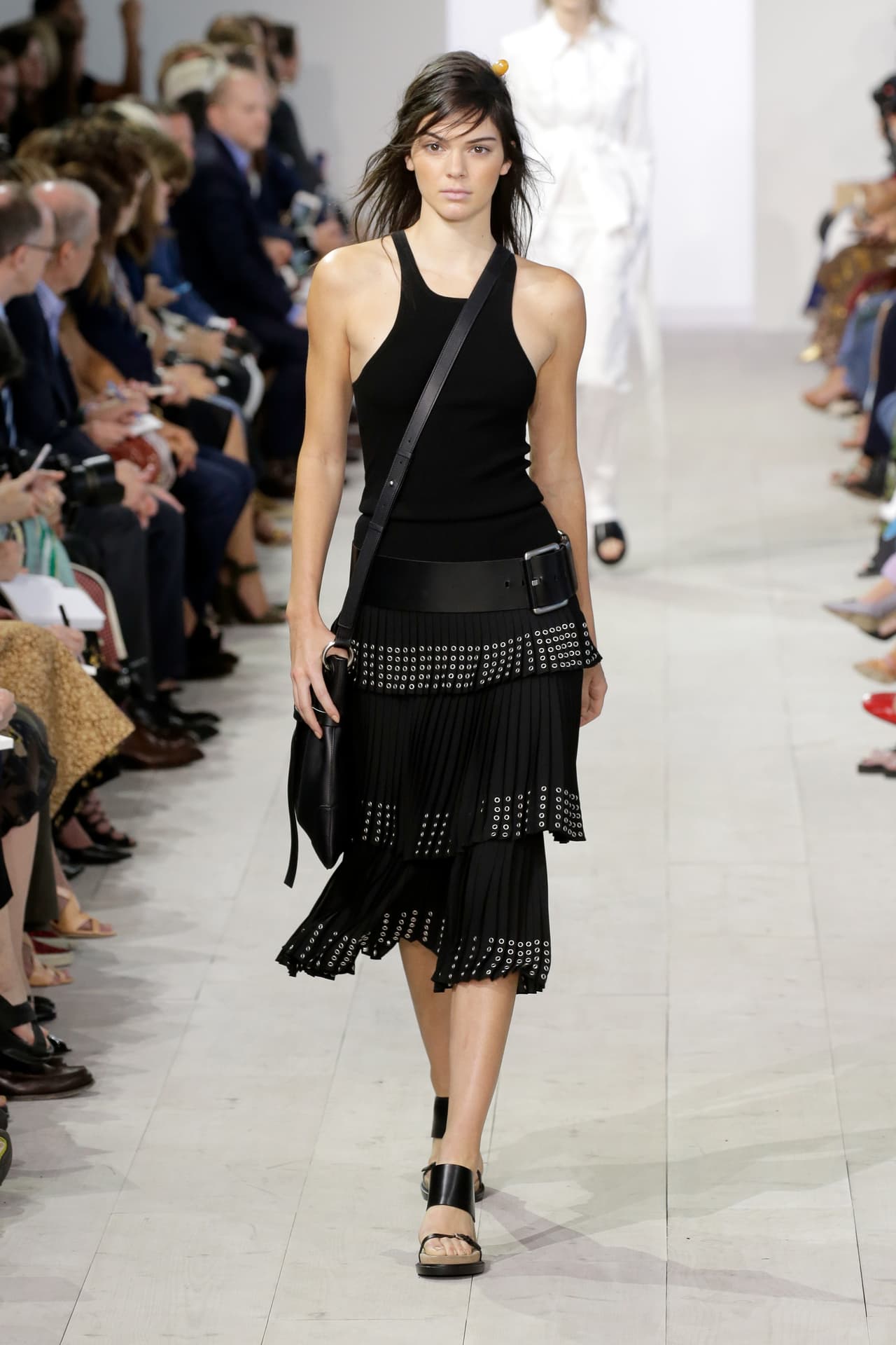 Kendall en la pasarela de Michael Kors ese día.