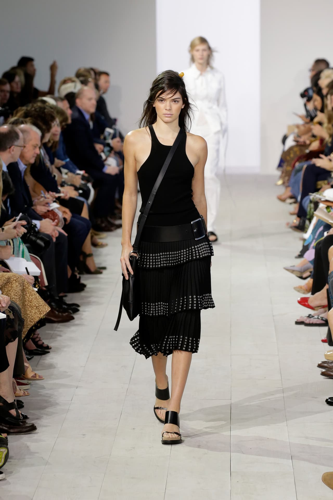 Kendall en la pasarela de Michael Kors ese día.