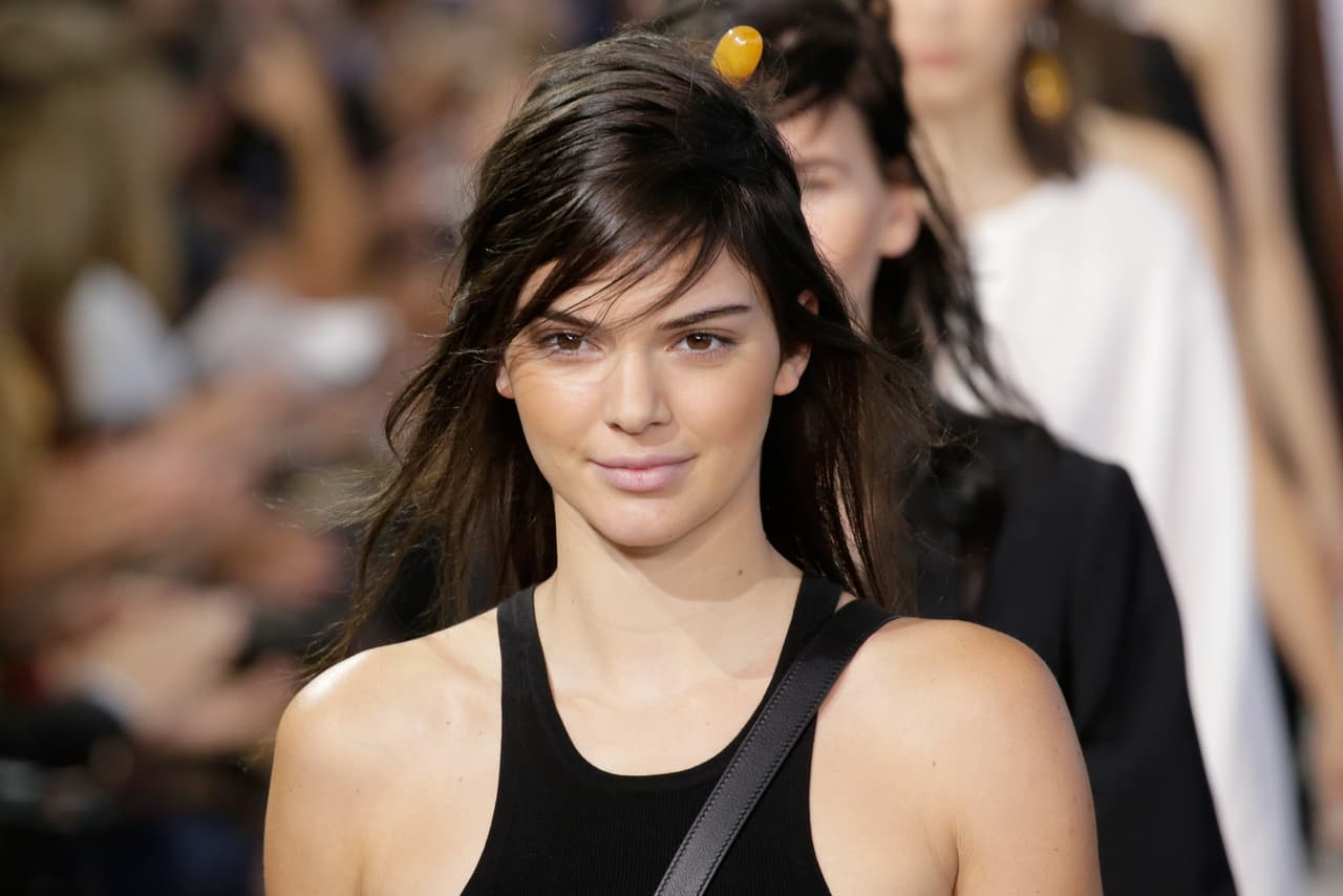 Kendall en la pasarela de Michael Kors ese día.