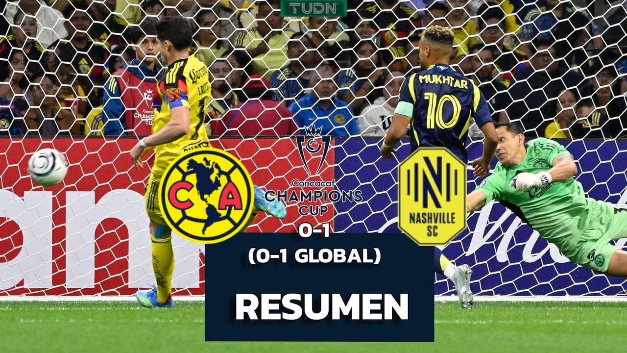 América queda fuera de la Concacaf Champions Cup